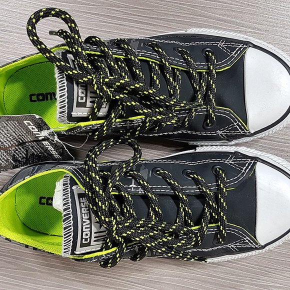 Converse Chuck Taylor All Star Flash Flood Oxford Sneaker, Childrens Size 1 / 32 - Picture 8 of 10